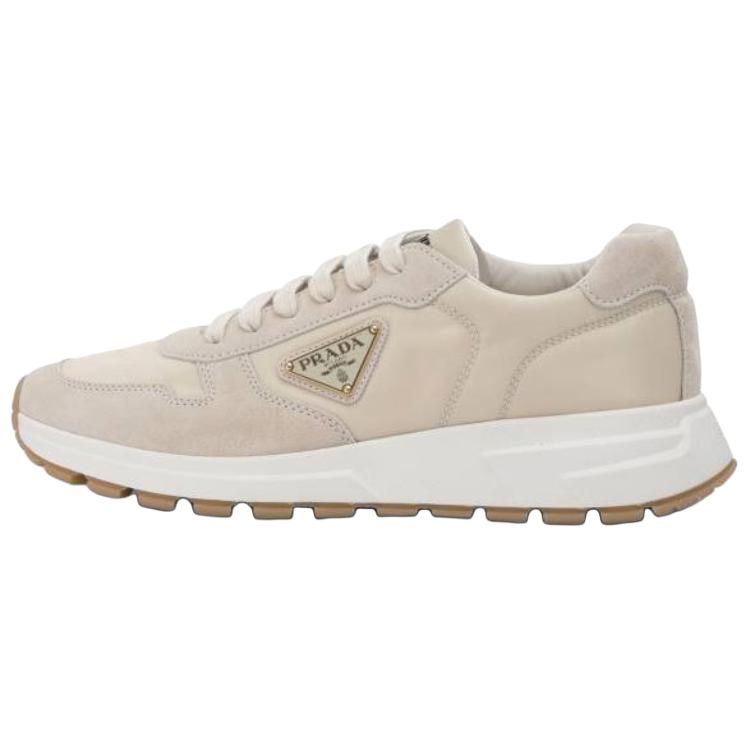 PRADA Low Top Casual Shoes Men's Beige