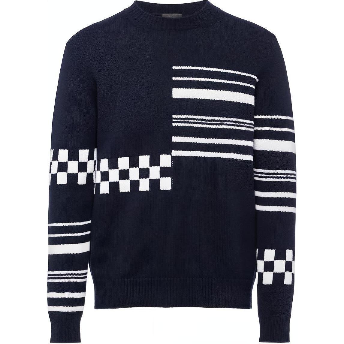 PRADA Cashmere Sweaters Men Blue