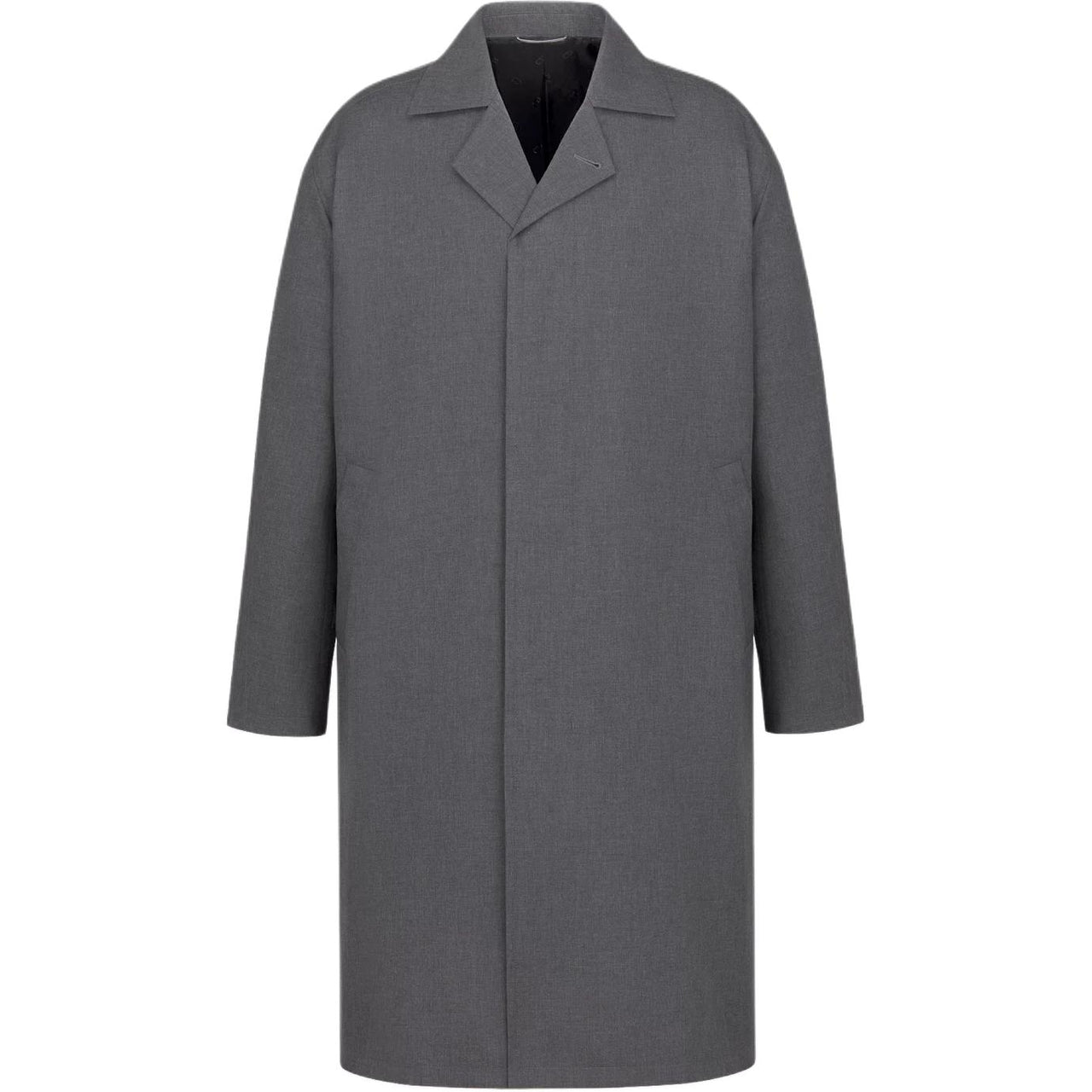DIOR Straight Hem Long Sleeved Coat