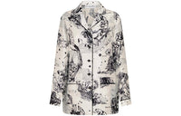 DIOR Dior Quarterly New Products SS21 Chez Moi Zodiac Pajama Tops Women's White