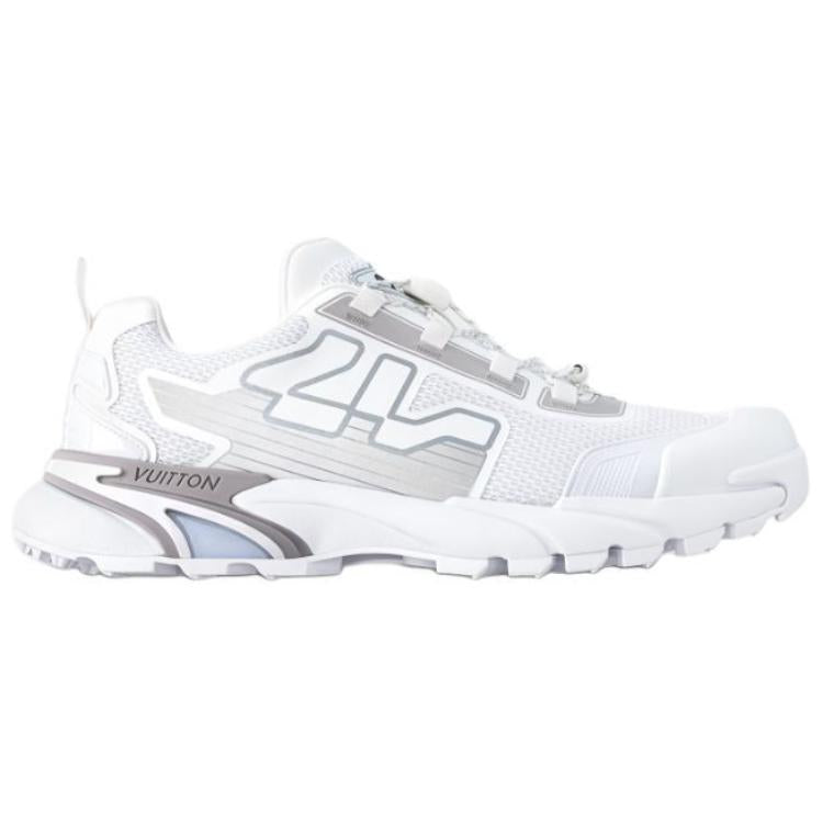LOUIS VUITTON Runner Tatic Low-Top Casual Shoes Men's Light Gray