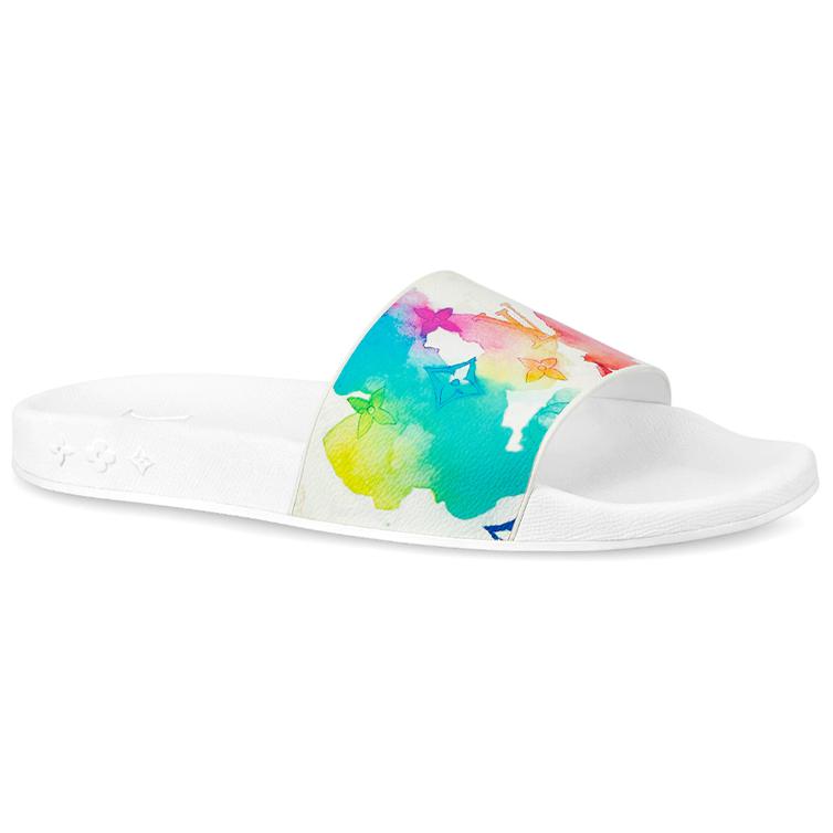 LOUIS VUITTON Waterfront Mule Multicolor Watercolor