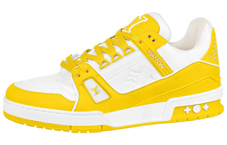 LOUIS VUITTON Lv Trainer 'White Yellow'
