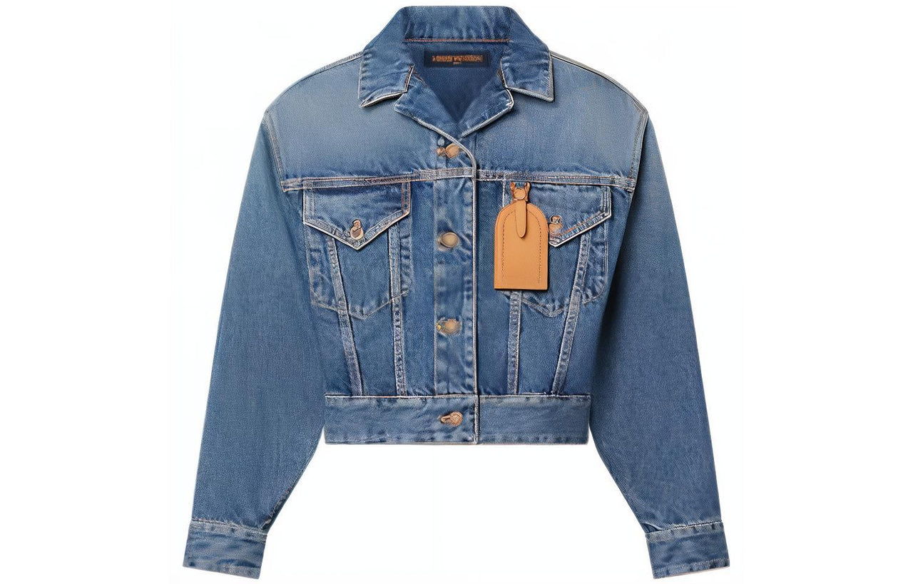 LOUIS VUITTON Stonewashed Trucker Jacket