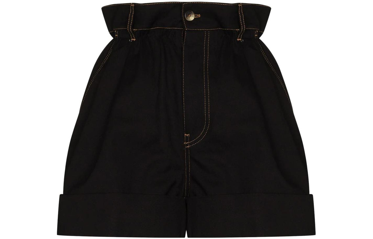 MIU MIU Denim Shorts Women's Black