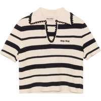 MIU MIU SS24 Knitwear Women's Beige