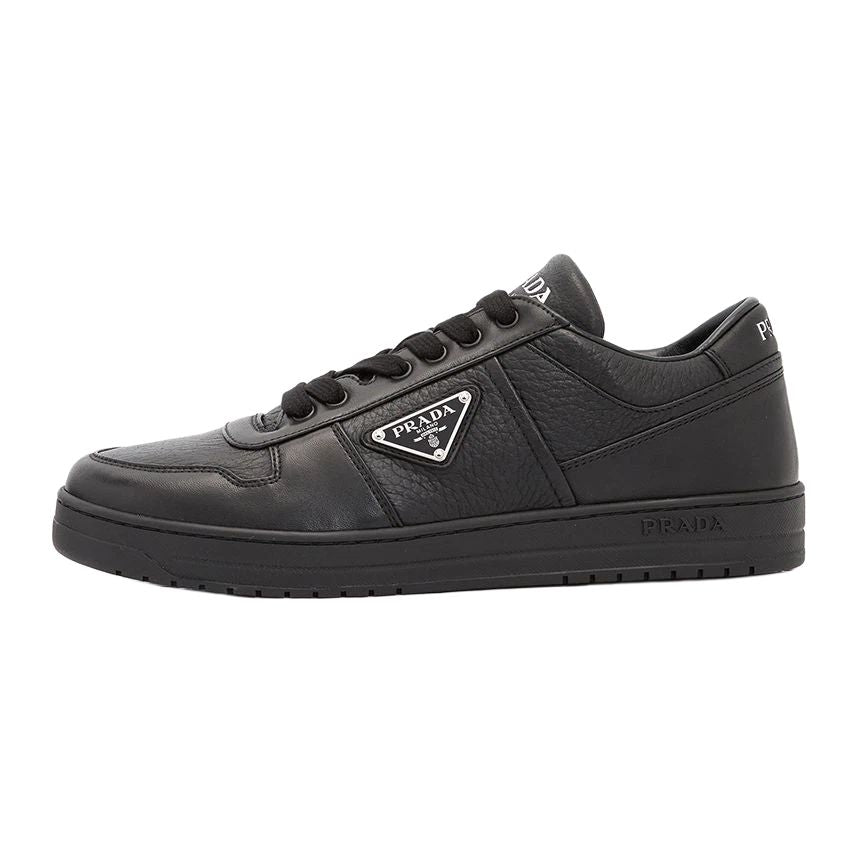 PRADA Low Top Skateboard Shoes Men's Black