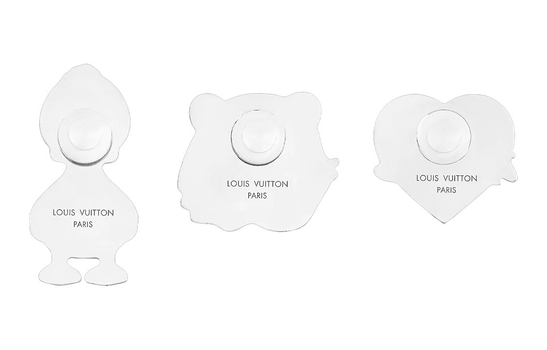 LOUIS VUITTON X Nigo Pins Set Of 3