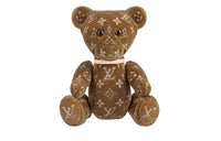 LOUIS VUITTON Doudou Re Addiction Teddy Bear Brown