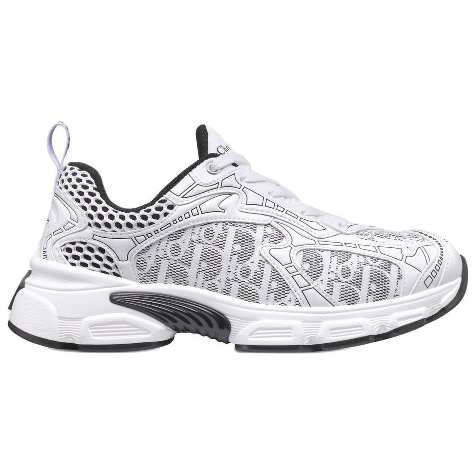 DIOR Vibe Monogram Casual Shoes Women's White