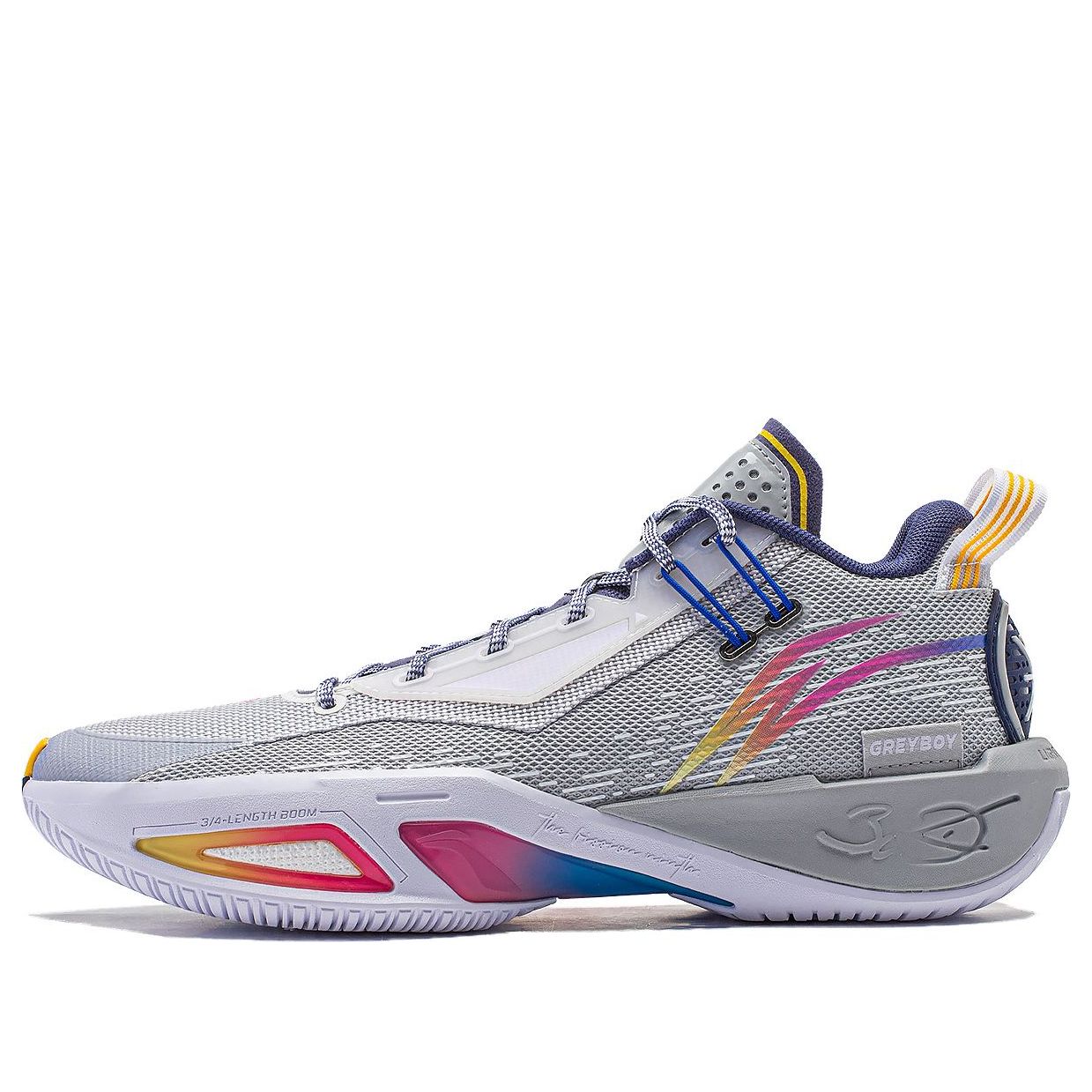 Li-Ning Wade Fission 9 'Grey Multi-Color' ABPU003-7