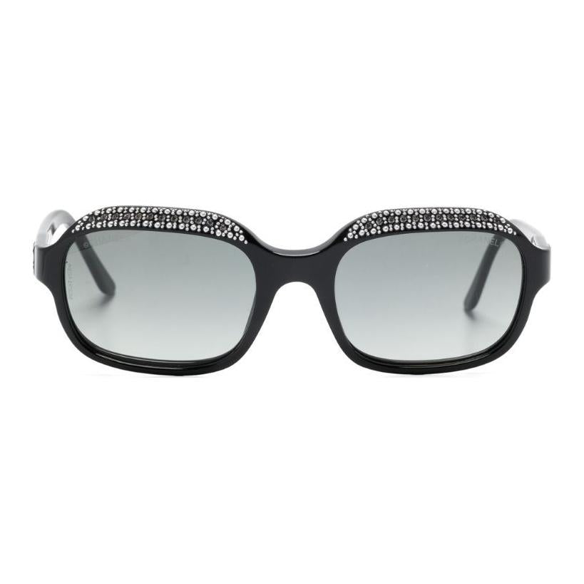 CHANEL 2000's Rectangle frame Sunglasses