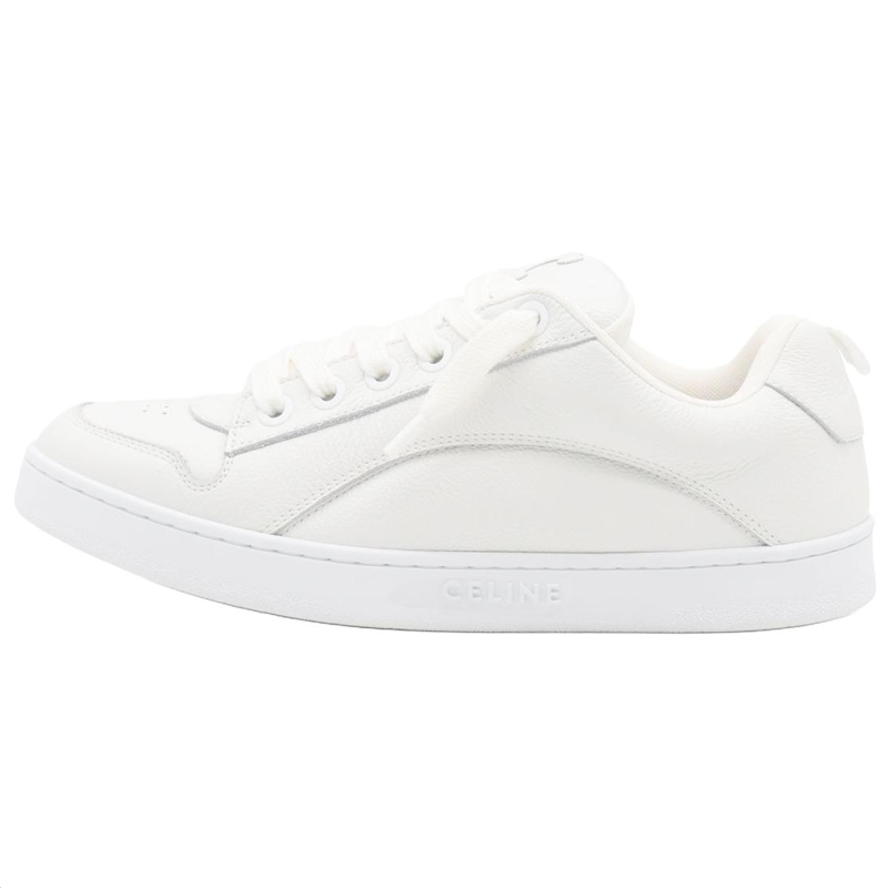 CELINE Low Top Skateboard Shoes Men's White