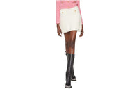 MIU MIU Casual Short Skirts Women's White