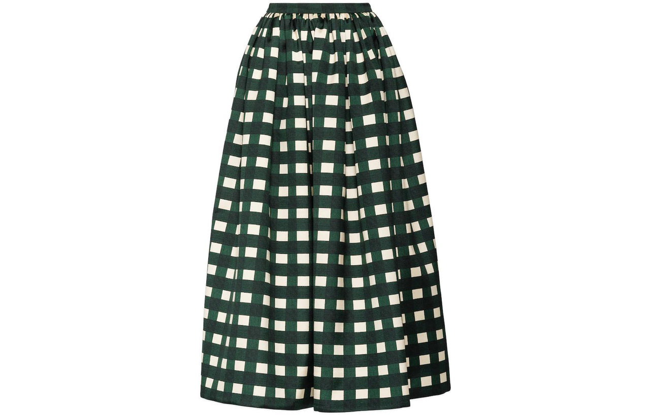 PRADA Casual Long Skirts Women's Green