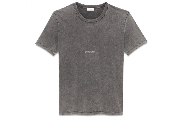 SAINT LAURENT Logo Rive Gauche T Shirt