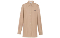 MIU MIU Shirts Women's Light Brown