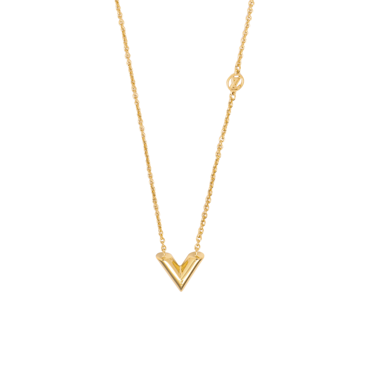 LOUIS VUITTON Essential V Necklace