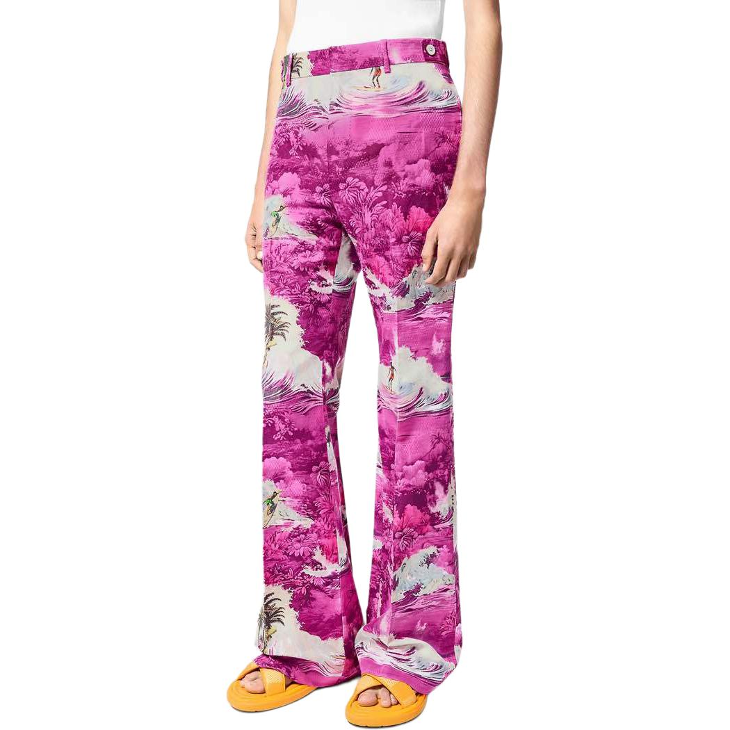 LOUIS VUITTON SS24 Casual Pants Men's Fuchsia