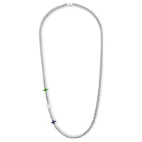 LOUIS VUITTON Monogram Row Necklace