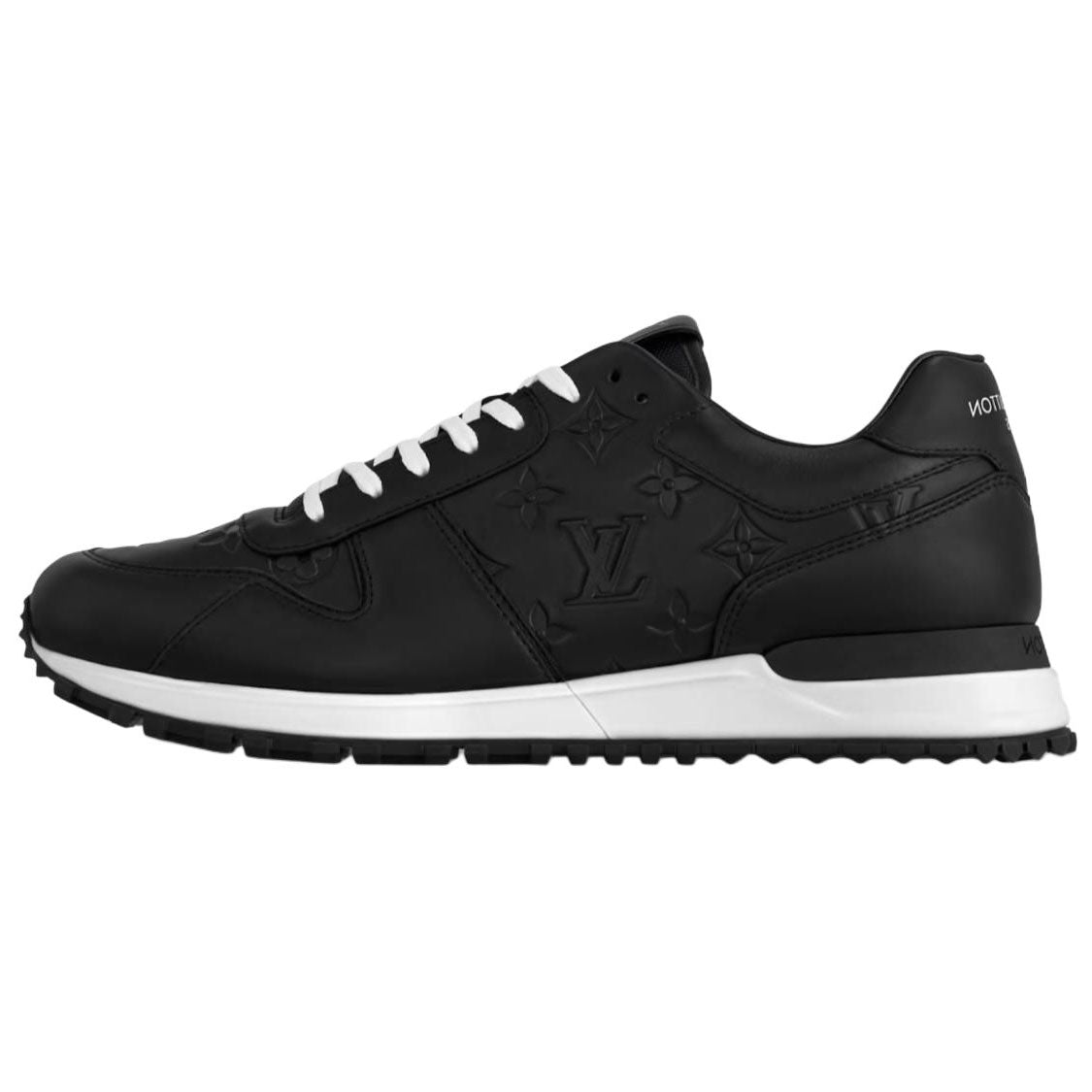 LOUIS VUITTON Run Away Low-Top Casual Shoes Men's Black