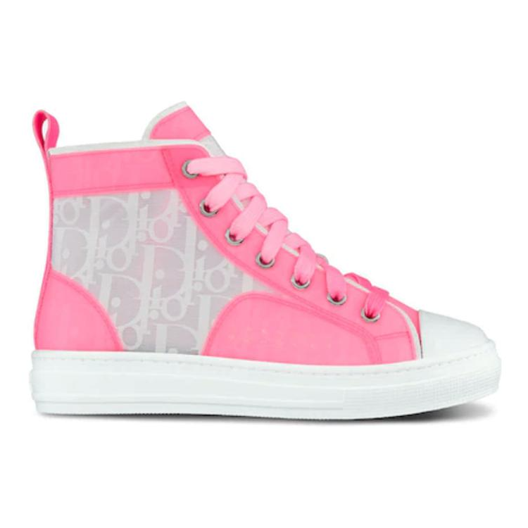 DIOR B23 High White Fluorescent Pink DIOR Oblique Kids