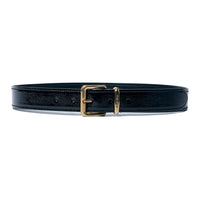MIU MIU Leather Belts Women's Black Width 3CM