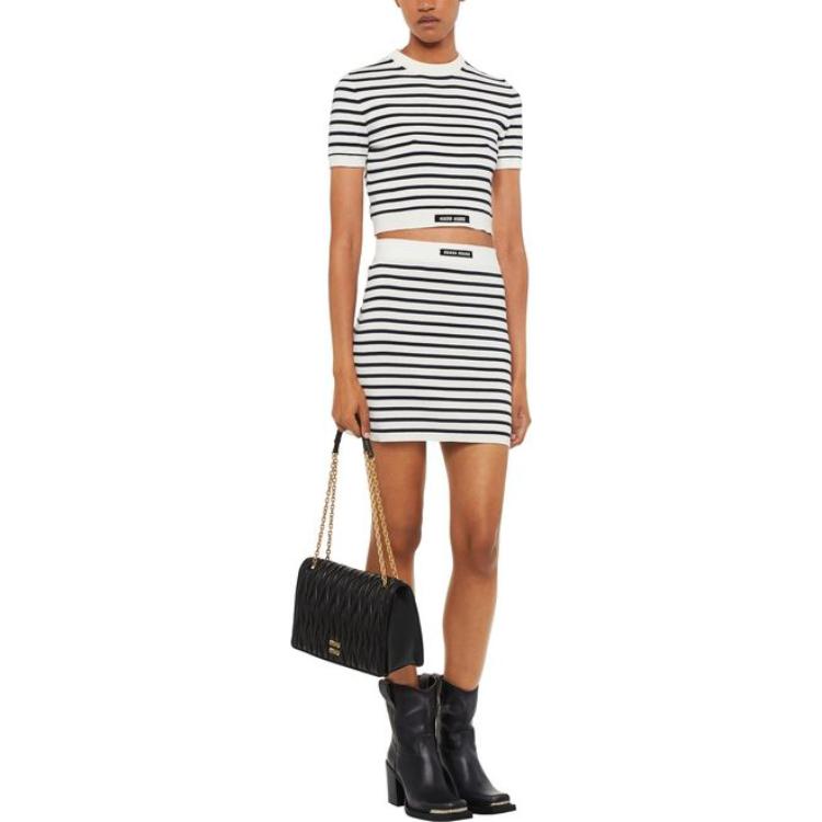 MIU MIU SS23 Knitwear Women's White