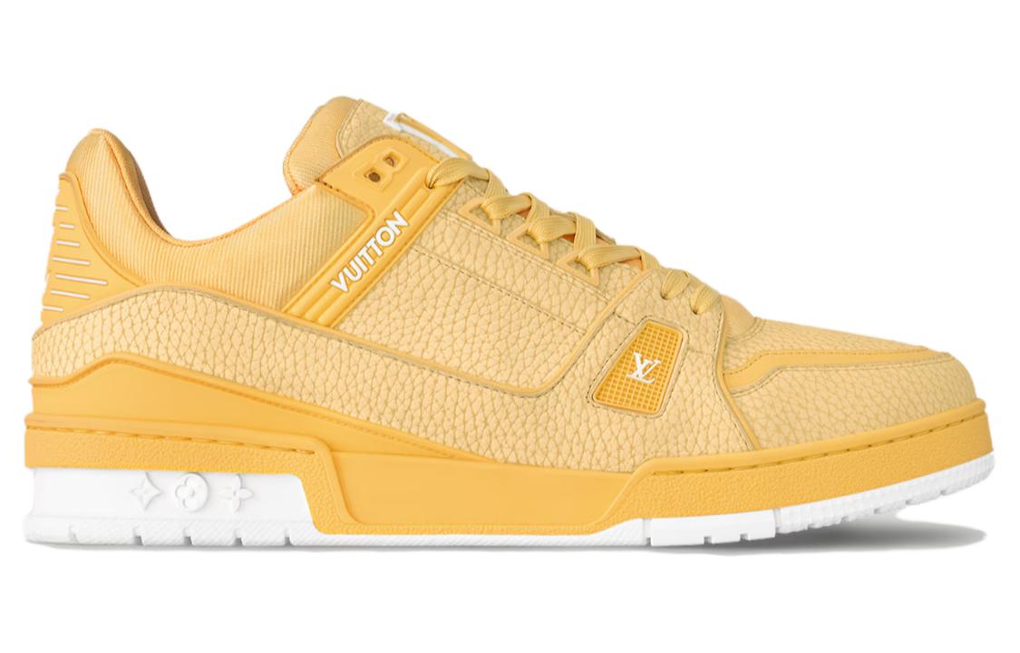LOUIS VUITTON LV Trainer Yellow White