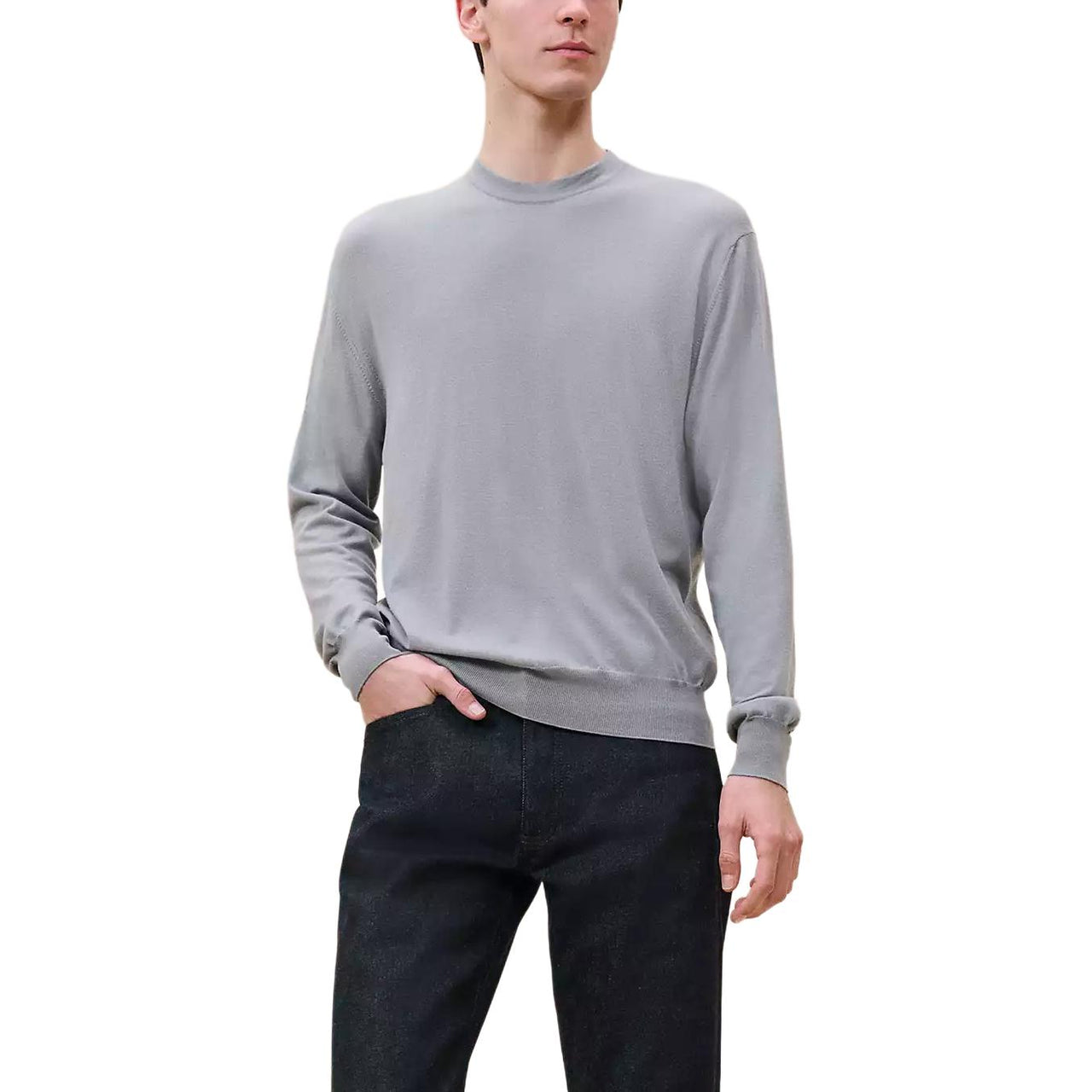HERMES Sweaters Men Gray