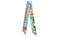 HERMES Silk Scarves Women's Multicolor