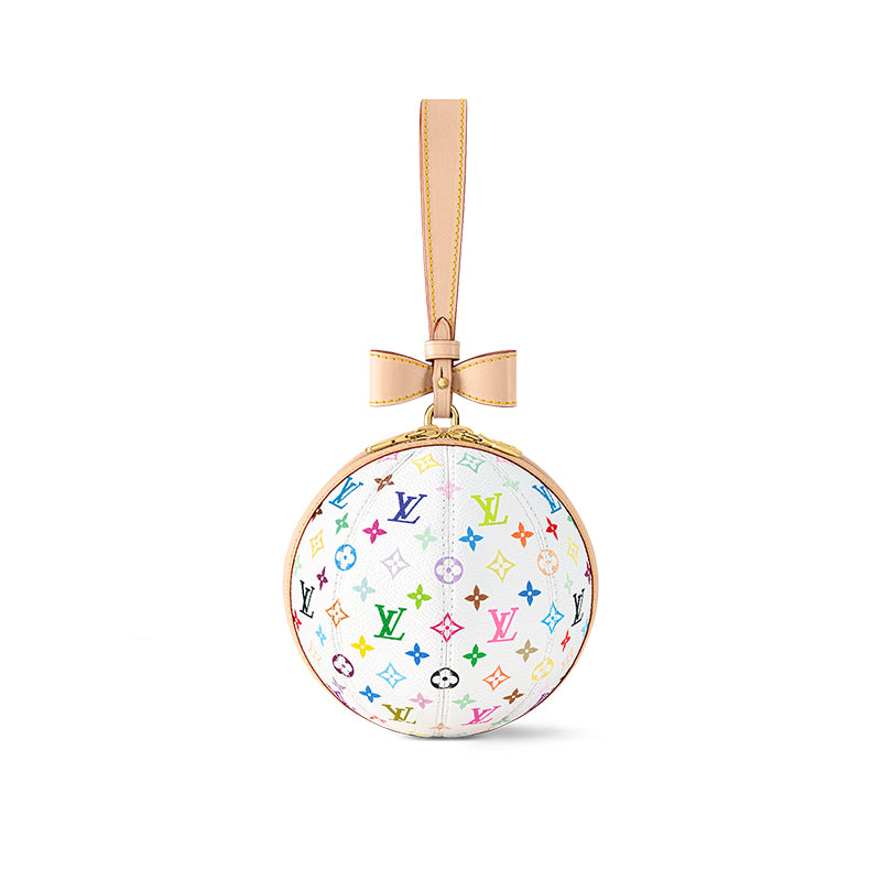 LOUIS VUITTON X Takashi Murakami Koro Koro Clutch White