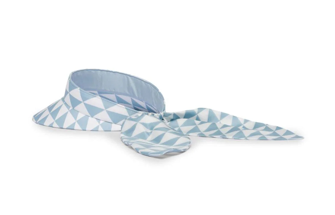 PRADA Silk-twill Visor Hat