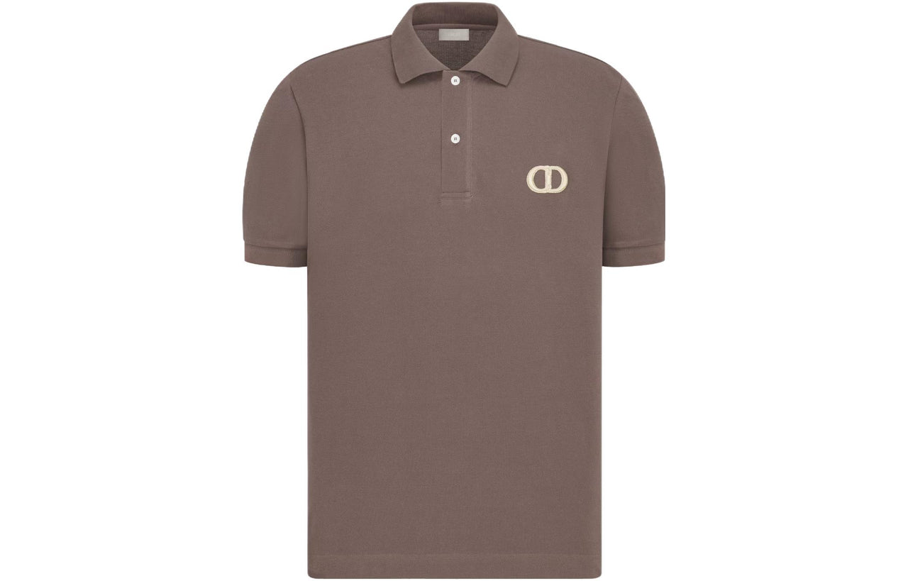 DIOR Polo Shirts Men Brown