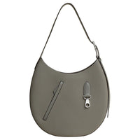 HERMES Arcon Togo Leather With Swift Calfskin Handbag, Shoulder Bag Women's Rain Cloud Gray