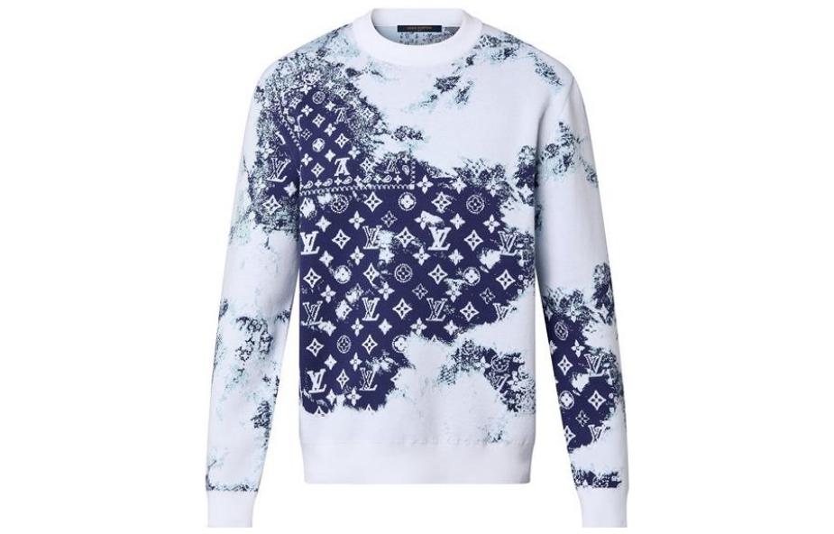 LOUIS VUITTON Monogram Bandana Crewneck