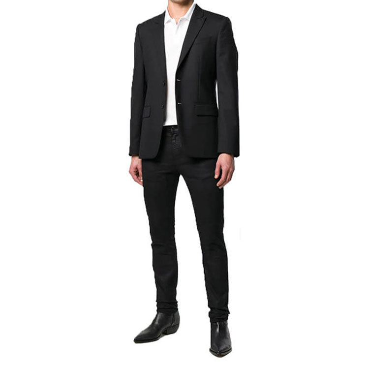 SAINT LAURENT Polo Shirts Men White