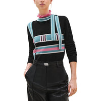 HERMES FW24 Cashmere Sweater Women's Multicolor