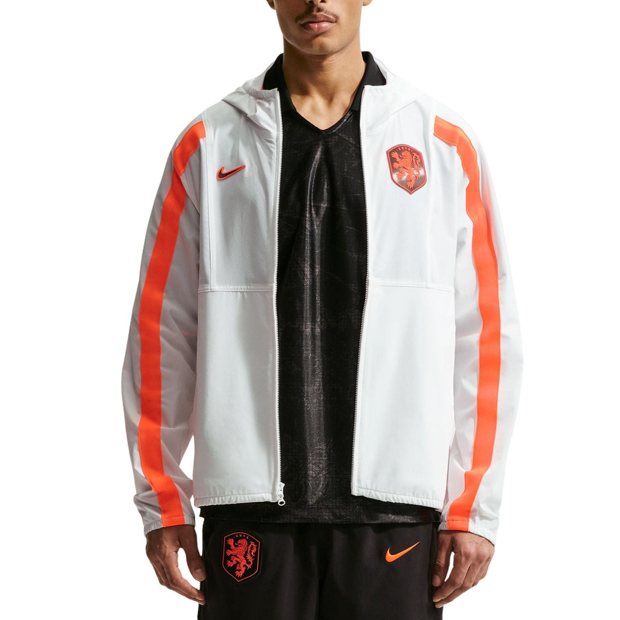 Nike Netherlands Energy Dri-FIT Woven Jacket 'White Hyper Crimson' IH1876-100