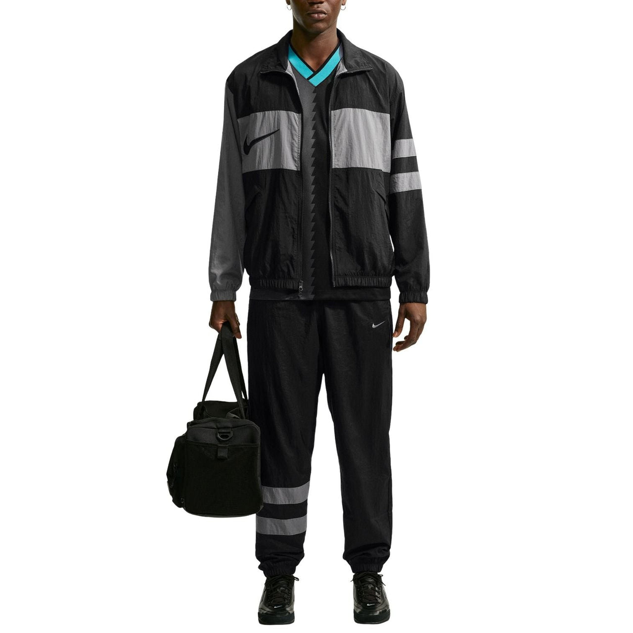 Nike i96 Repel Woven Track Jacket 'Black Cool Grey' IM4171-010