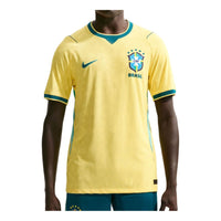 Nike Brazil 2026 Match Home Aero-FIT Authentic Jersey 'Canary Light Menta Geode Teal' IB5143-724