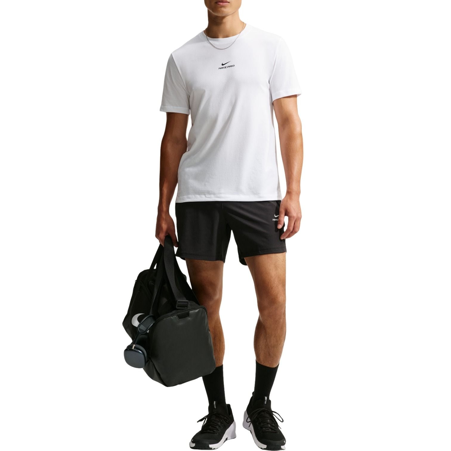 Nike Pro Dri-Fit T-Shirt 'White' IH1948-100