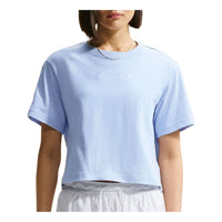 (WMNS) Nike Sportswear Classic Loose-Fit Cropped T-shirt 'Hydrogen Blue' IR7870-407