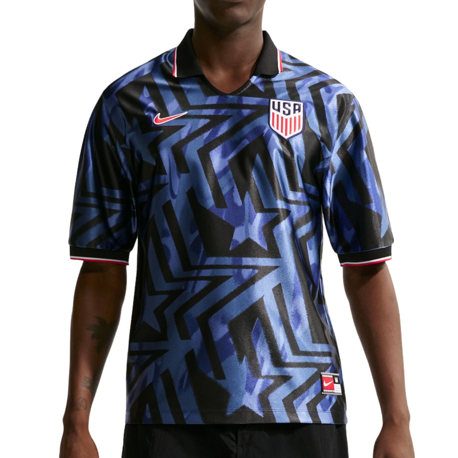 Nike USMNT Energy Dri-FIT T-Shirt 'Midnight Navy University Red' IH1870-410