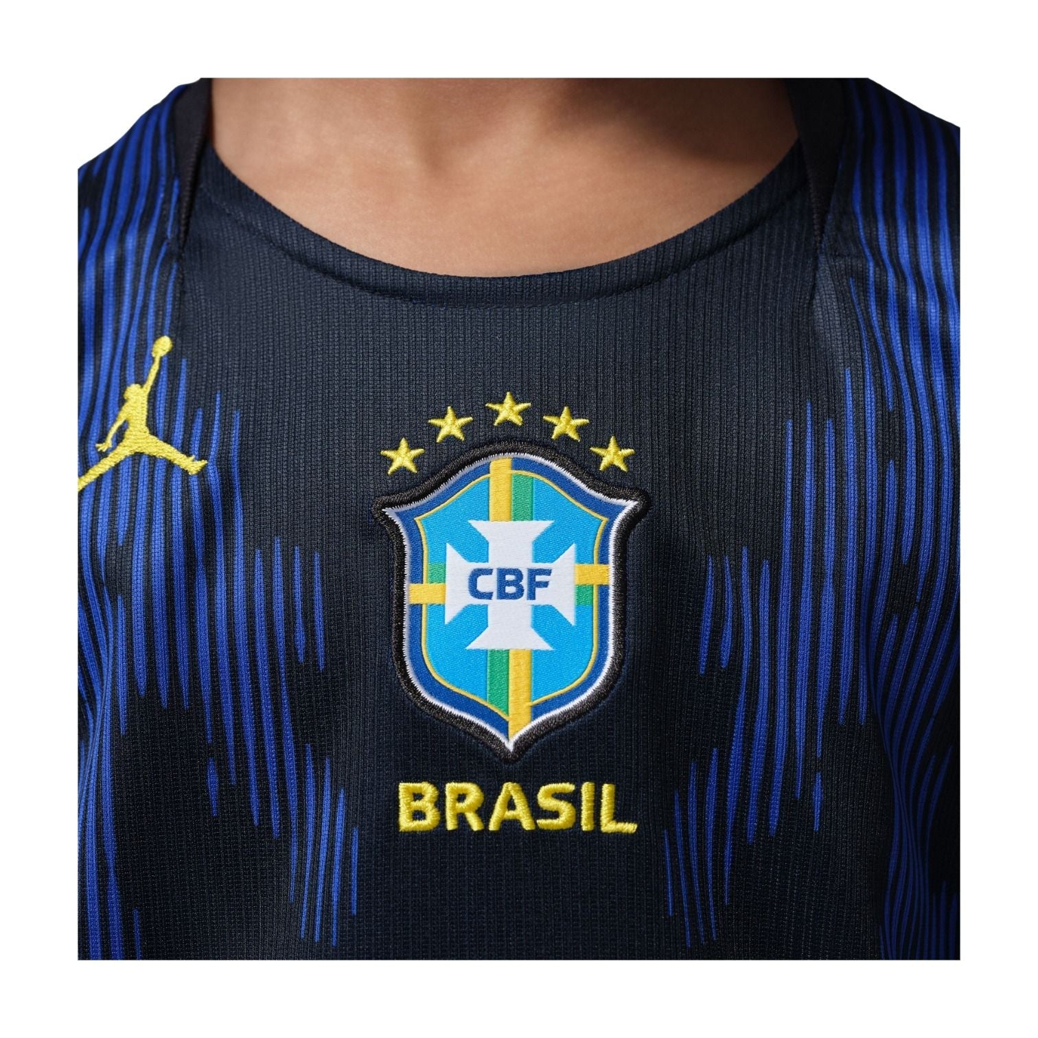 (PS) Jordan Brazil 2026 Stadium Away Dri-FIT Soccer Replica Jersey 'Old Royal Black' IU1068-417