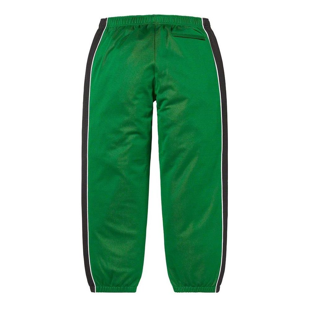 Supreme World Famous Jacquard Track Pants 'Green Black' SUP-FW22-767