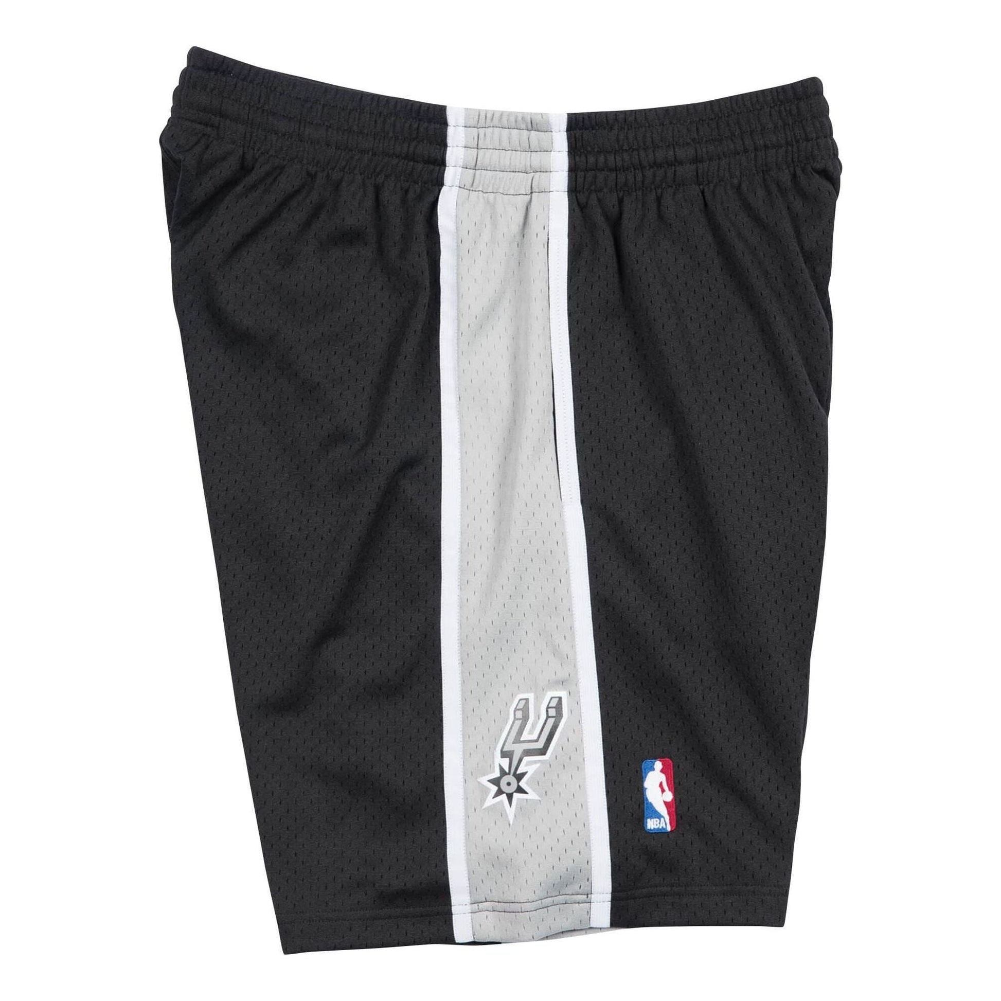 Mitchell & Ness x NBA San Antonio Spurs Road 1998-99 Swingman Shorts 'Black' SMSHGS18251-SASBLCK98
