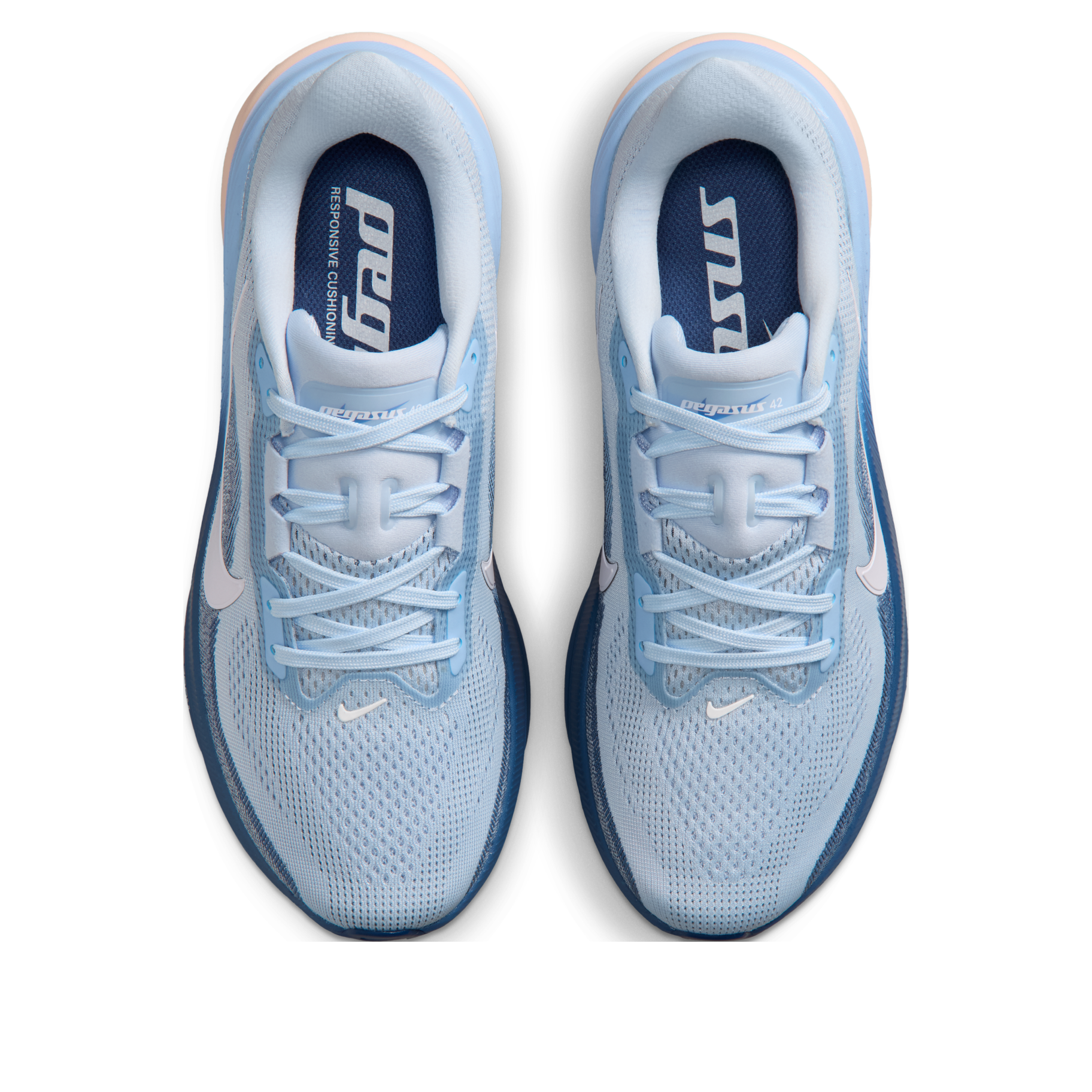 (WMNS) Nike Air Zoom Pegasus 42 'Hydrogen Blue Navy Barely Orange' IB1881-400