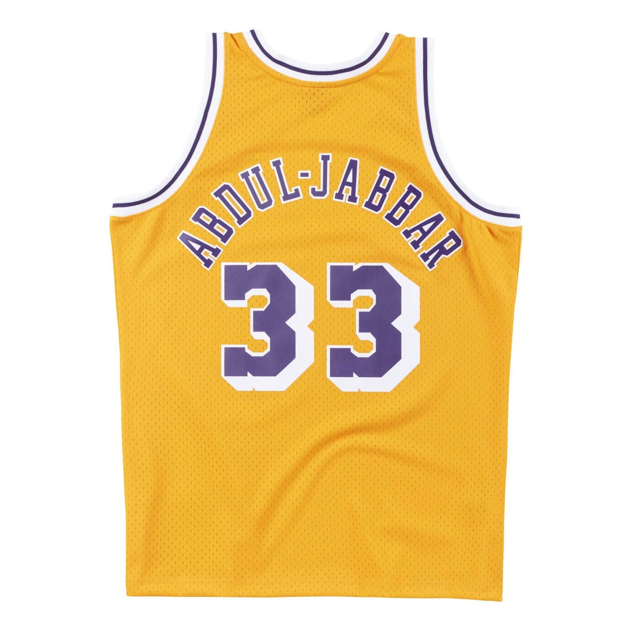 Mitchell & Ness x NBA Los Angeles Lakers 1984-85 Swingman Jersey 'Kareem Abdul-Jabbar 33' SMJYAC18110-LALLTGD84KAB