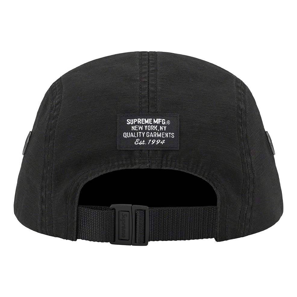 Supreme Military Camp Cap 'Black White' SUP-SS23-309
